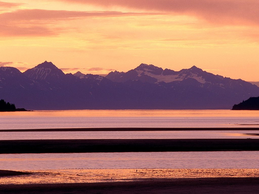 Twilight Splendor, Chilkat Range, Alaska